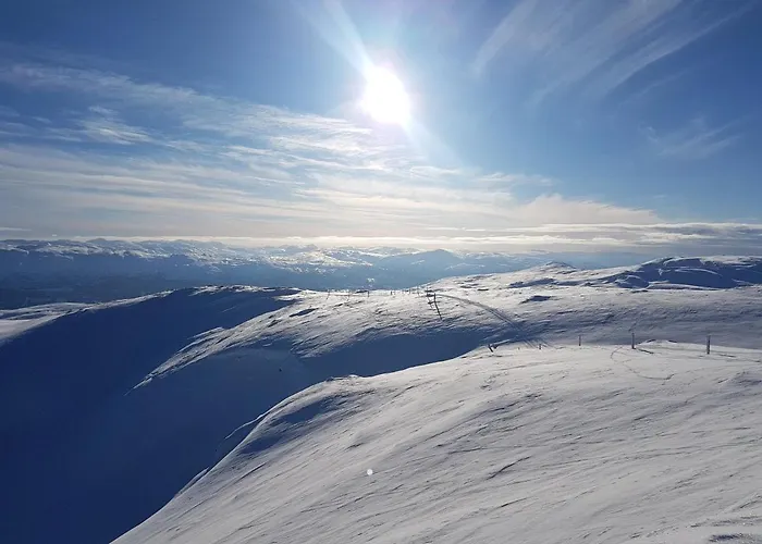 Mountainside In Voss With A Great View Tatil Evi Skulestadmo